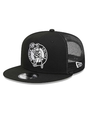 Gorra visera plana correa ajustable para básquetbol New Era 950 Eg Trckr Boston Celtics Unisex