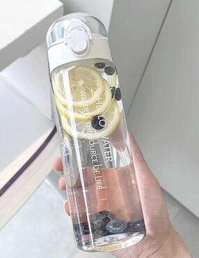 Botella hidratación Dara Baby con tapa a prueba de derrame 750 ml