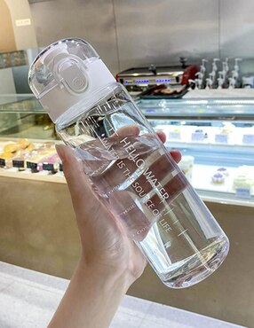 Botella hidratación Dara Baby con tapa a prueba de derrame 750 ml