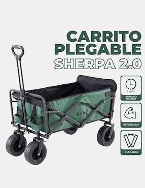 Carrito vagón plegable Droplet con capacidad de 120 kg