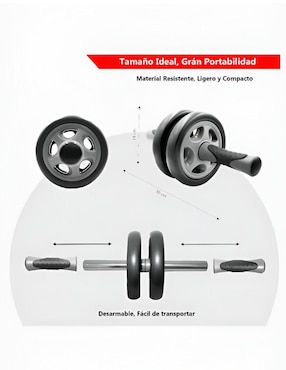 Rueda abdominal para entrenamiento Xtellar