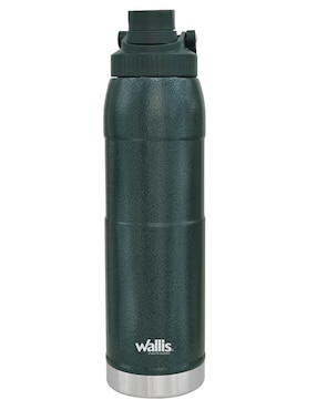 Termo Wallis de acero inoxidable con tapa rosca 1 L