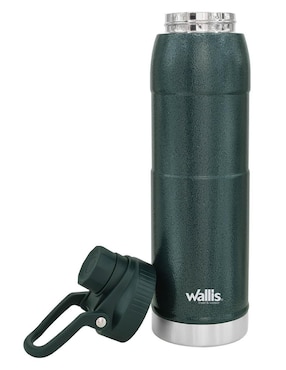 Termo Wallis de acero inoxidable con tapa rosca 1 L