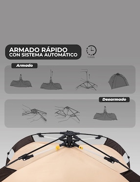 Casa de campaña Droplet para 2 personas