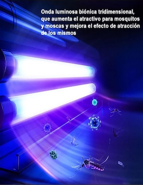 Lámpara mata insectos CM-Top de corriente directa