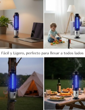 Trampa mata insectos Cm-Top recargable