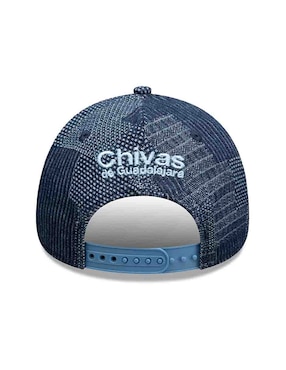 Gorra visera curva snapback para fútbol New Era LMX Season Q2 Cub Deportivo Guadalajara adulto