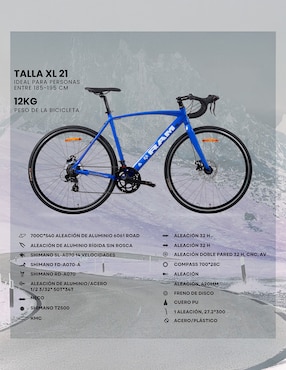 Bicicleta de ruta Ram rodada 700 unisex