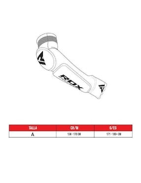 Codera Rdx para arte marcial