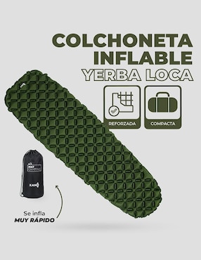 Colchón inflable Top Living Yerba Loca Tight top (sin colchoneta)