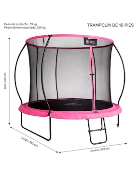 Trampolín Little Monkey MKZ-TRAMPUMK10FT
