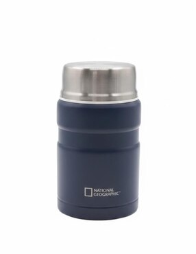 Termo National Geographic de acero inoxidable con tapa rosca 750 ml