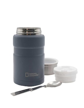 Termo National Geographic de acero inoxidable con tapa rosca 750 ml