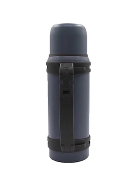 Termo National Geographic de acero inoxidable con tapa rosca 1.5 L