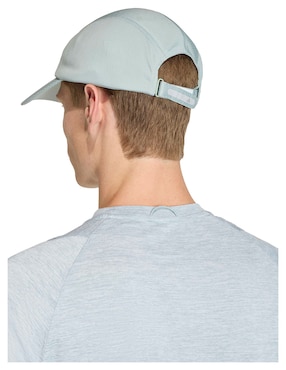 Gorra visera curva correa ajustable para correr Adidas adulto