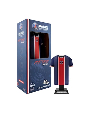Figura de playera Paris SG Alloy Collectors Retro 1974 Locker de acero inoxidable