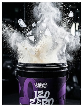 Izo Zero Madness Nutrition con proteína de suero de leche aislado sabor helado de vainilla de 5 kg