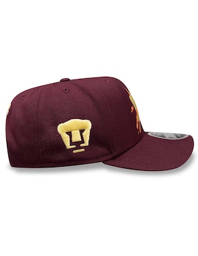Gorra visera curva snapback para fútbol New Era Pumas Pumas de la UNAM para adulto