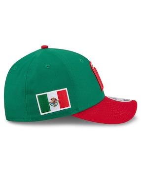 Gorra visera curva snapback para béisbol New Era México WBC unisex