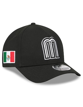 Gorra visera curva snapback para béisbol New Era México WBC unisex