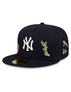 Gorra visera plana cerrada para béisbol New Era City Element New York Yankees para adulto