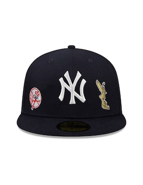Gorra visera plana cerrada para béisbol New Era City Element New York Yankees para adulto