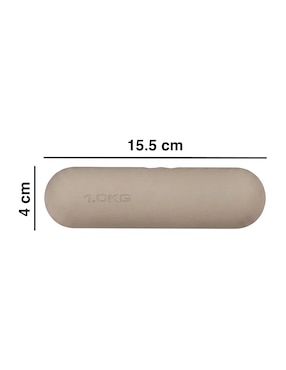 Mancuernas de peso fijo Yego Yoga 1 kg 2 piezas