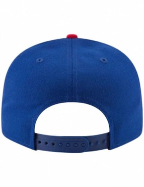 Gorra visera plana snapback casual New Era Chicago Cubs para hombre