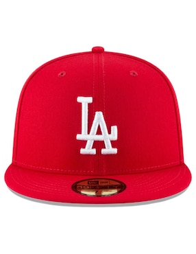 Gorra visera plana cerrada casual New Era Los Angeles Dodgers para hombre