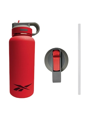 Termo Reebok de acero inoxidable con tapa flip top 1.2 L
