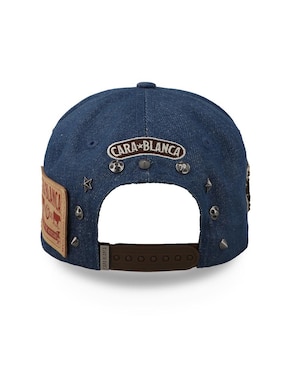 Gorra visera curva snapback Cara Blanca adulto