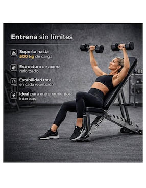 Banco para entrenamiento Centurfit Mkz-Bancoinclgym