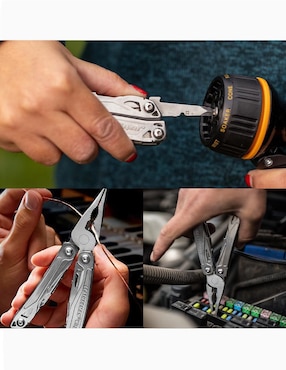 Navaja Leatherman Wingman Plata