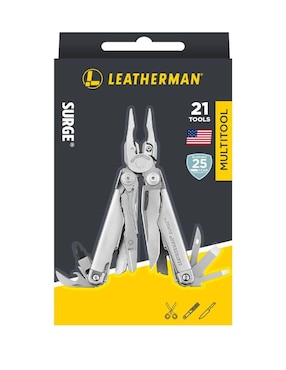 Navaja Leatherman Multiherramienta Surge Plata