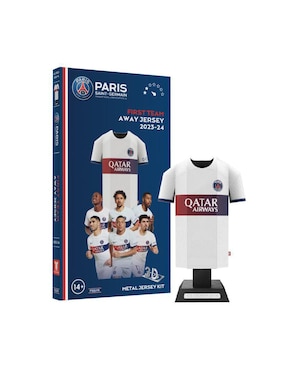 Figura de playera Paris SG Alloy Collectors visitante 2023/24 de acero inoxidable