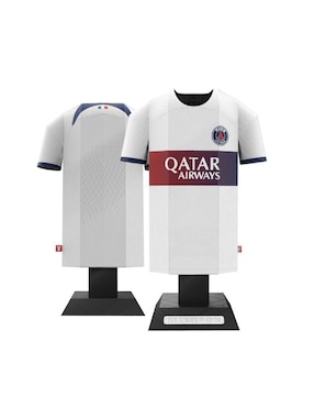 Figura de playera Paris SG Alloy Collectors visitante 2023/24 de acero inoxidable