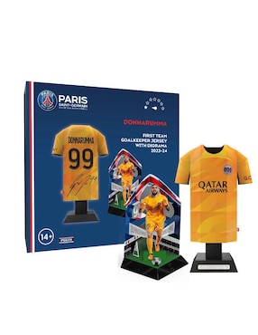 Figura de playera Paris SG Alloy Collectors local portero 23/24 Donnarumma de acero inoxidable