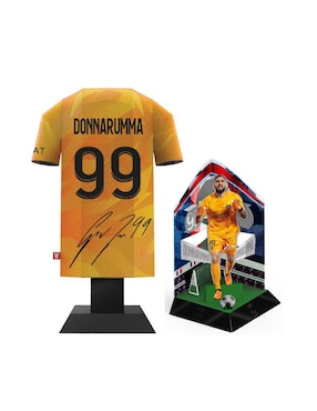 Figura de playera Paris SG Alloy Collectors local portero 23/24 Donnarumma de acero inoxidable