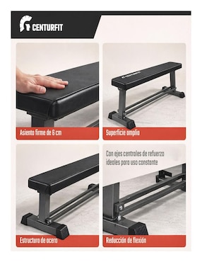 Banco para entrenamiento Centurfit Mkz-Bancoplagym