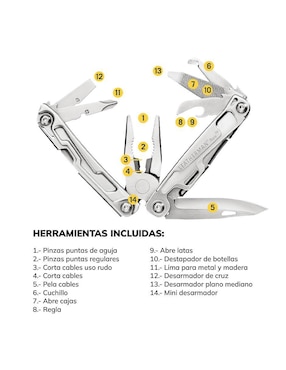 Navaja Leatherman Rev