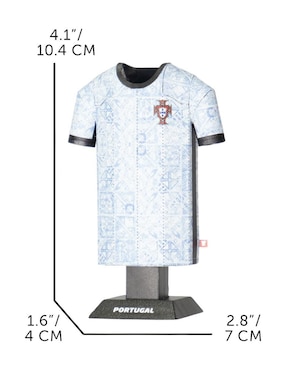 Figura de playera Portugal Alloy Collectors Visitante 2024