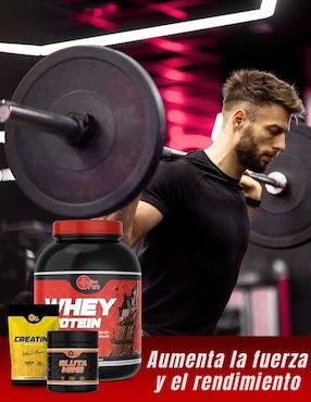 Kit de suplementos alimenticios Whey Protein + Glutamina + Creatina Monohidratada More Than Pure