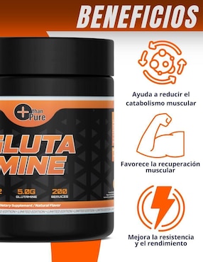 Kit de suplementos alimenticios Whey Protein + Glutamina + Creatina Monohidratada More Than Pure