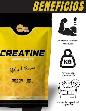 Kit de suplementos alimenticios Whey Protein + Glutamina + Creatina Monohidratada More Than Pure