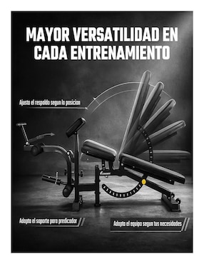 Banco para entrenamiento Centurfit MKZ-Bancopredica