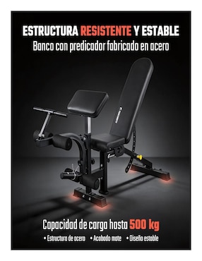 Banco para entrenamiento Centurfit MKZ-Bancopredica