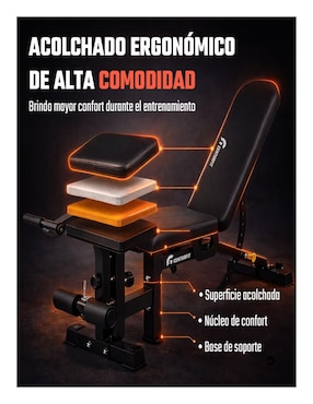 Banco para entrenamiento Centurfit MKZ-Bancopredica