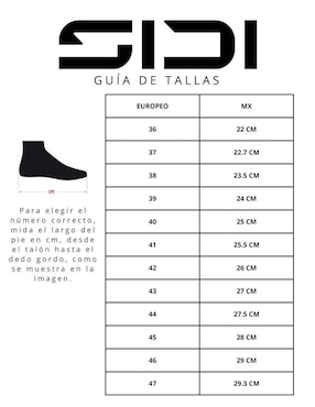 Zapatilla para ciclismo Sidi Aeron unisex