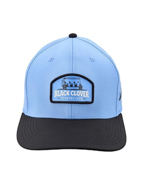 Gorra visera semicurva broche casual Black Clover unisex
