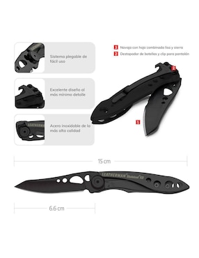 Navaja Leatherman Skeletool